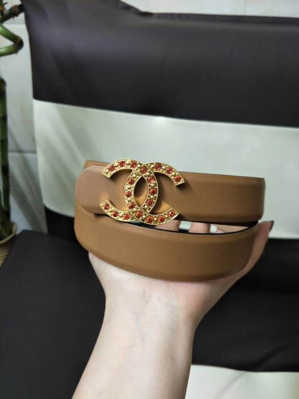 Chanel Belt 30mmX95-110cm 7D96